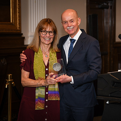 Debbie is installed as the Bayard Halsted Professor of Cell Biology