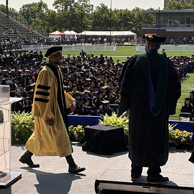 Congratulations to Dorian Jackson for becoming Dr. Dorian Jackson